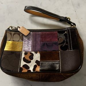 Coach Legacy Holiday Patchwork Demi Purse